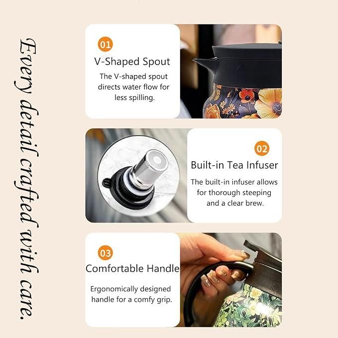 Insulation Pitcher – Portable Vacuum Kettle (800 ml)