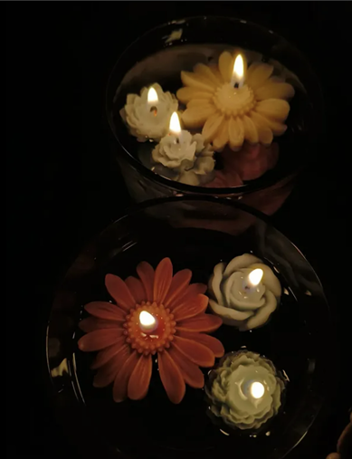 Daisy Floating Candles